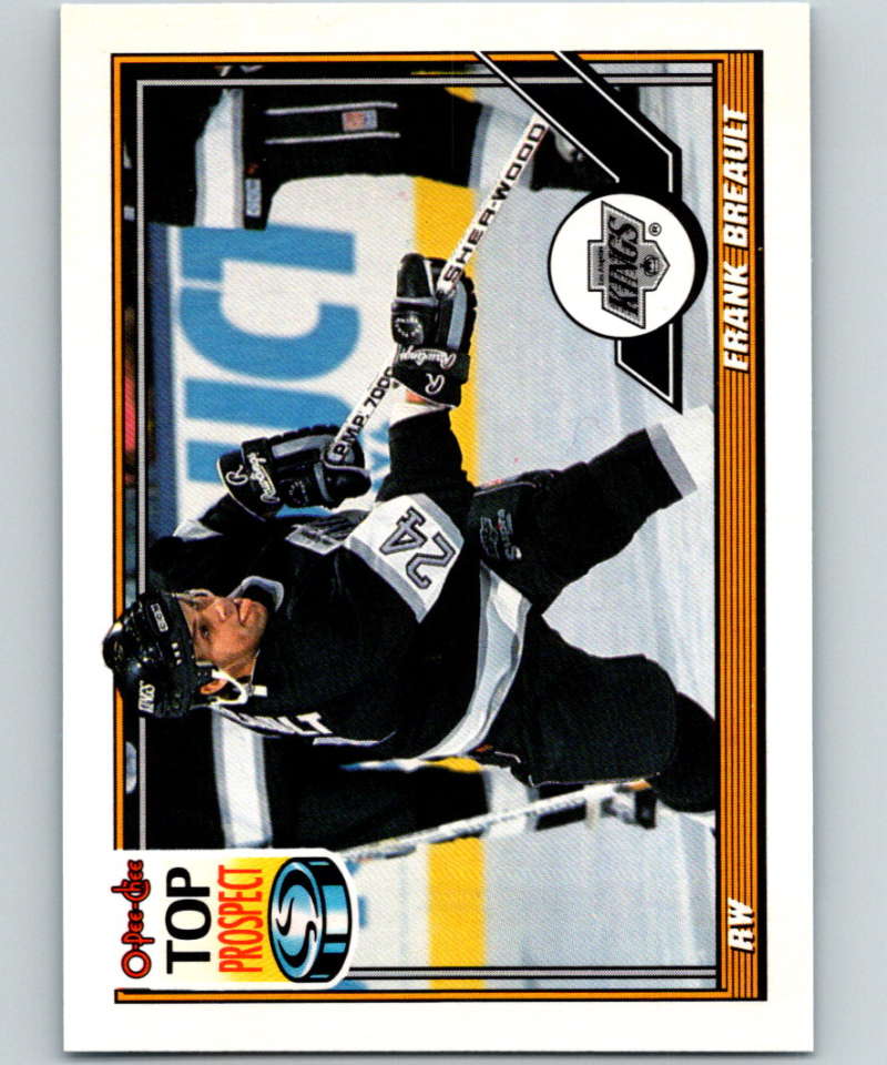 1991-92 O-Pee-Chee #496 Frank Breault Mint Los Angeles Kings