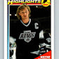 1991-92 O-Pee-Chee #524 Wayne Gretzky HL Mint Los Angeles Kings