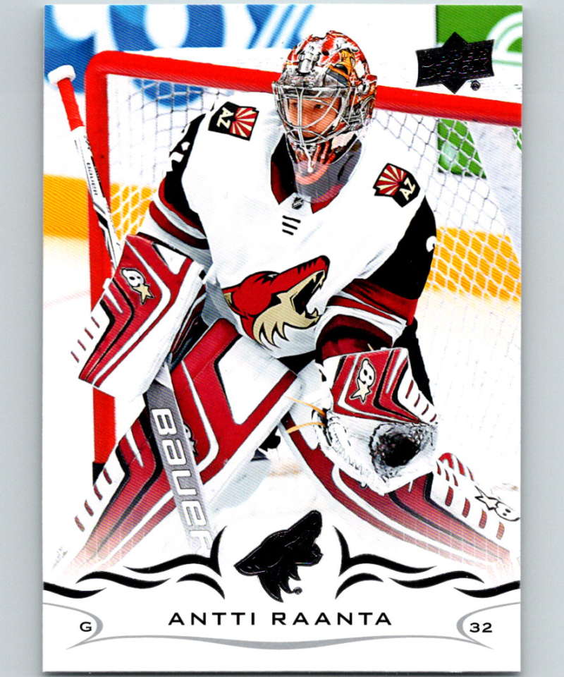 2018-19 Upper Deck #10 Antti Raanta Mint Arizona Coyotes  Image 1