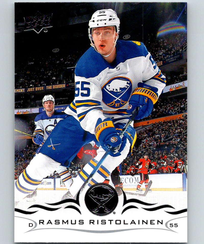 2018-19 Upper Deck #23 Rasmus Ristolainen Mint Buffalo Sabres  Image 1