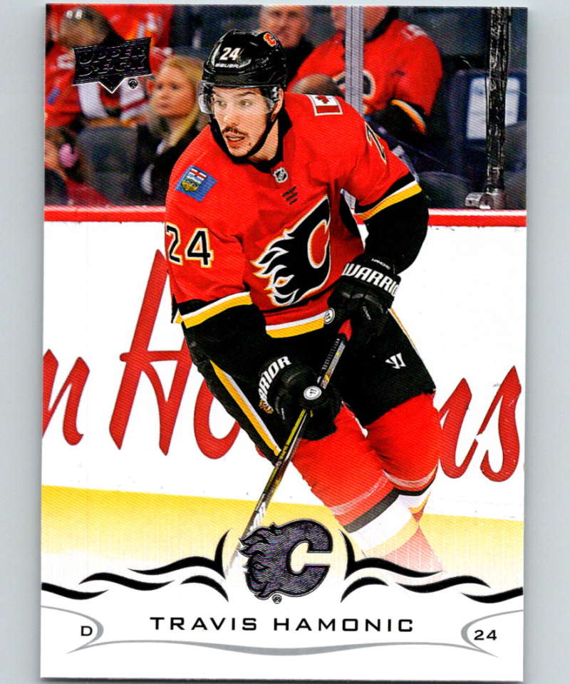 2018-19 Upper Deck #26 Travis Hamonic Mint Calgary Flames  Image 1