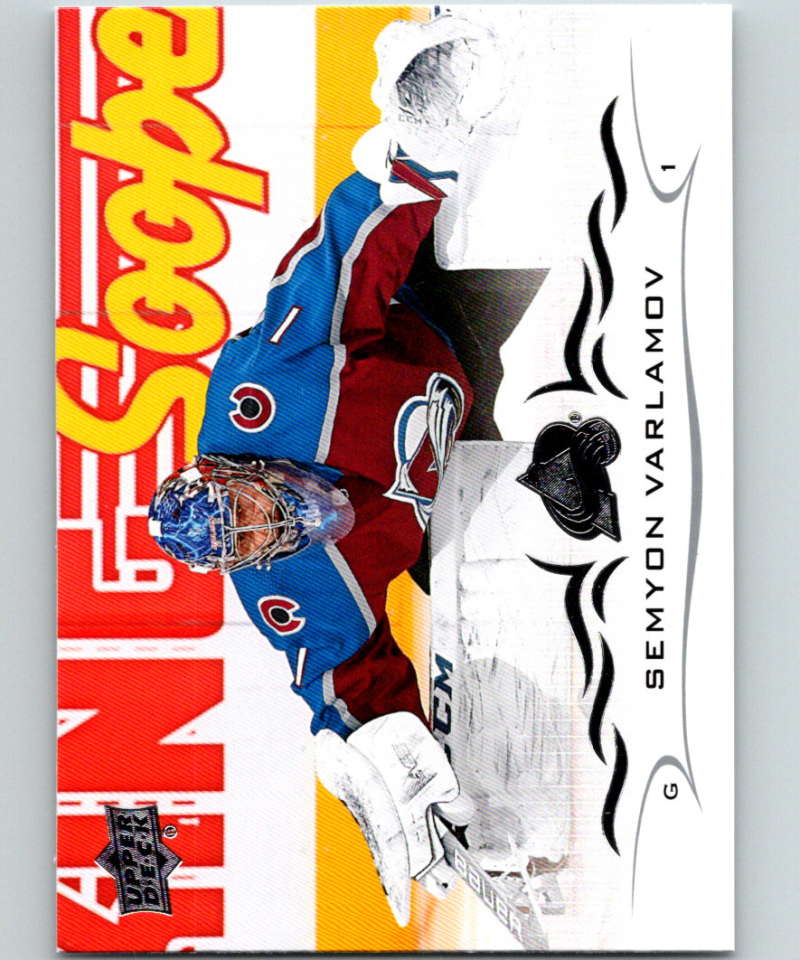2018-19 Upper Deck #47 Semyon Varlamov Mint Colorado Avalanche  Image 1