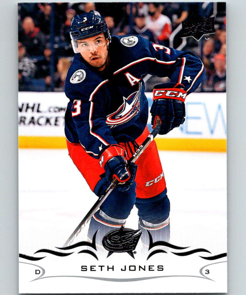 2018-19 Upper Deck #53 Seth Jones Mint Columbus Blue Jackets  Image 1