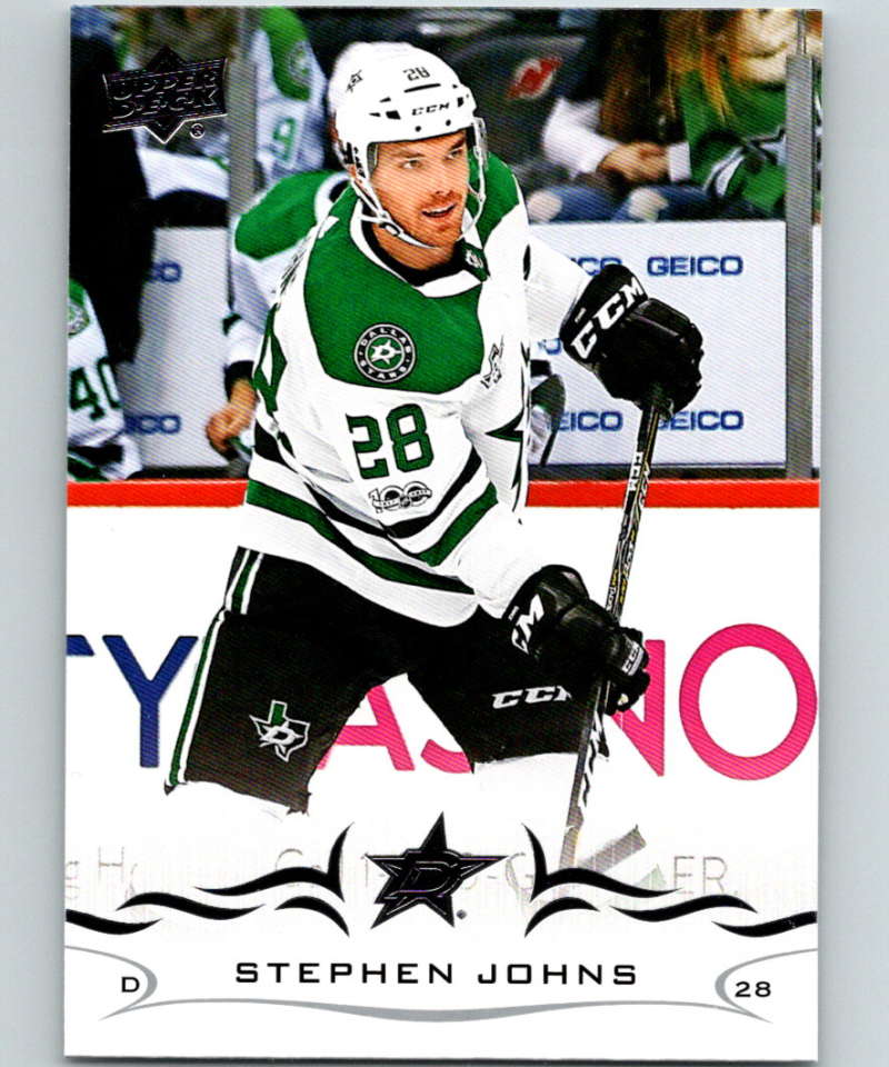 2018-19 Upper Deck #62 Stephen Johns Mint Dallas Stars  Image 1