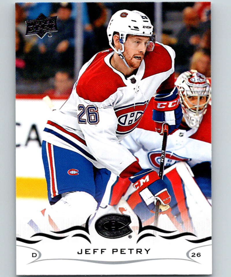 2018-19 Upper Deck #95 Jeff Petry Mint Montreal Canadiens