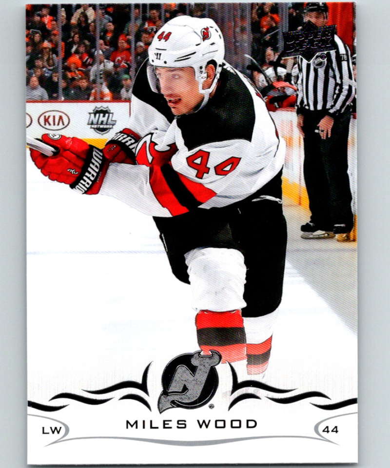 2018-19 Upper Deck #111 Miles Wood Mint New Jersey Devils  Image 1