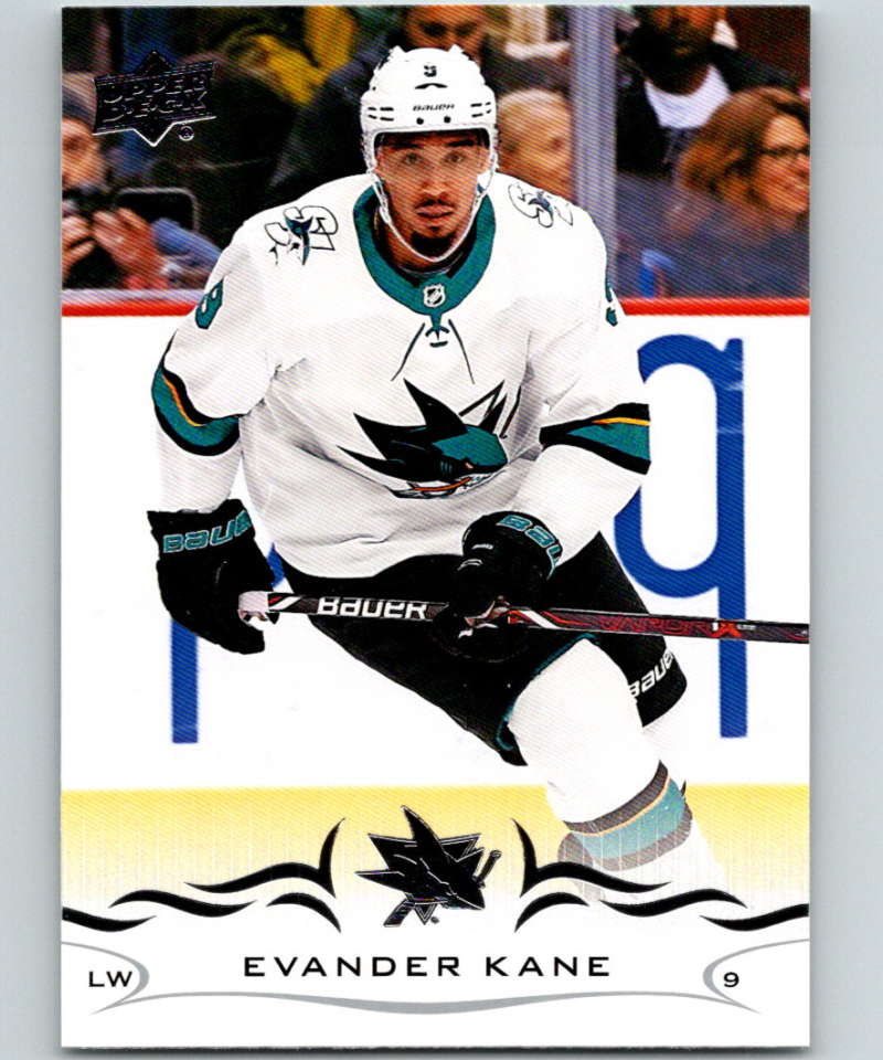 2018-19 Upper Deck #148 Evander Kane Mint San Jose Sharks  Image 1