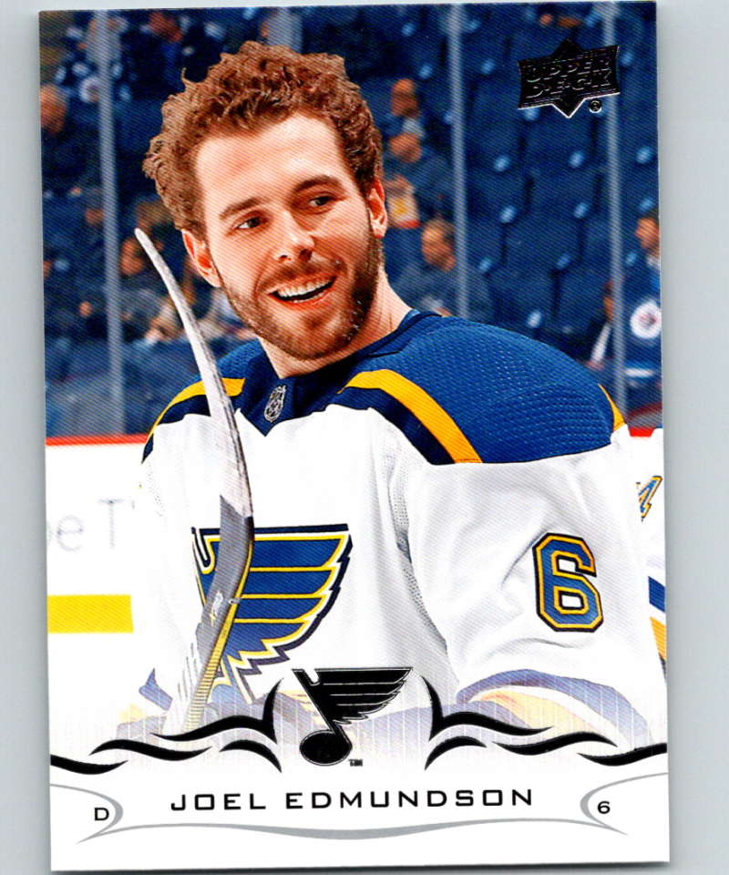 2018-19 Upper Deck #156 Joel Edmundson Mint St. Louis Blues  Image 1