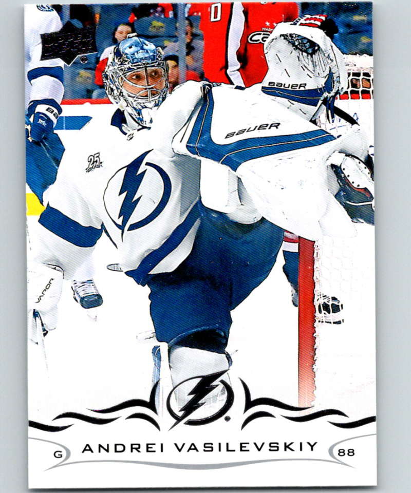 2018-19 Upper Deck #160 Andrei Vasilevskiy Mint Tampa Bay Lightning  Image 1