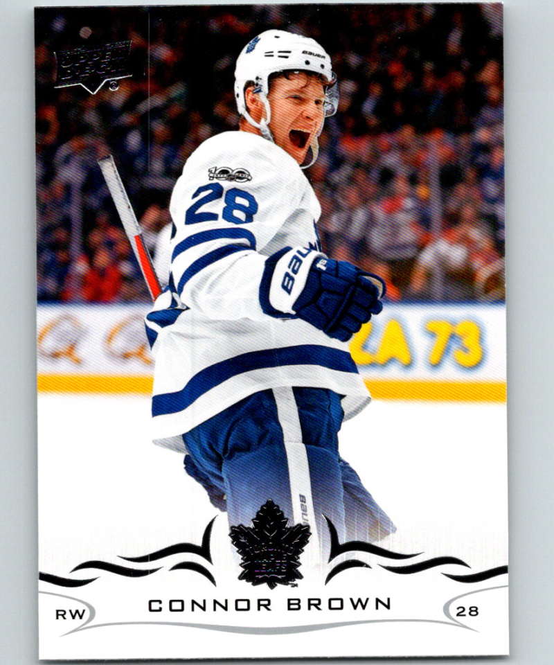 2018-19 Upper Deck #170 Connor Brown Mint Toronto Maple Leafs