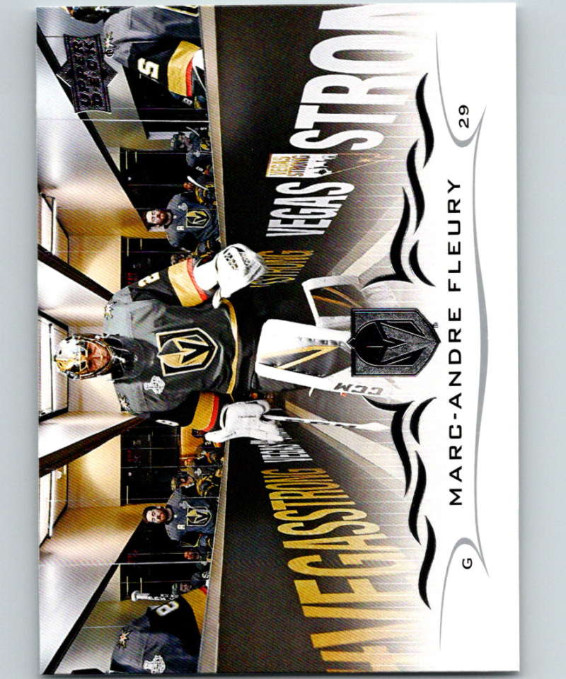 2018-19 Upper Deck #184 Marc-Andre Fleury Mint Vegas Golden Knights