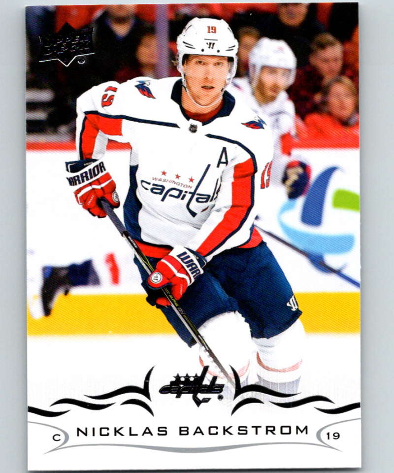 2018-19 Upper Deck #185 Nicklas Backstrom Mint Washington Capitals  Image 1