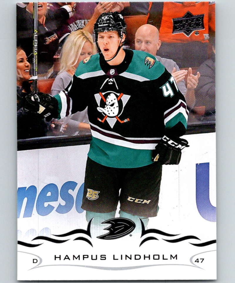 2018-19 Upper Deck #253 Hampus Lindholm Mint Anaheim Ducks  Image 1
