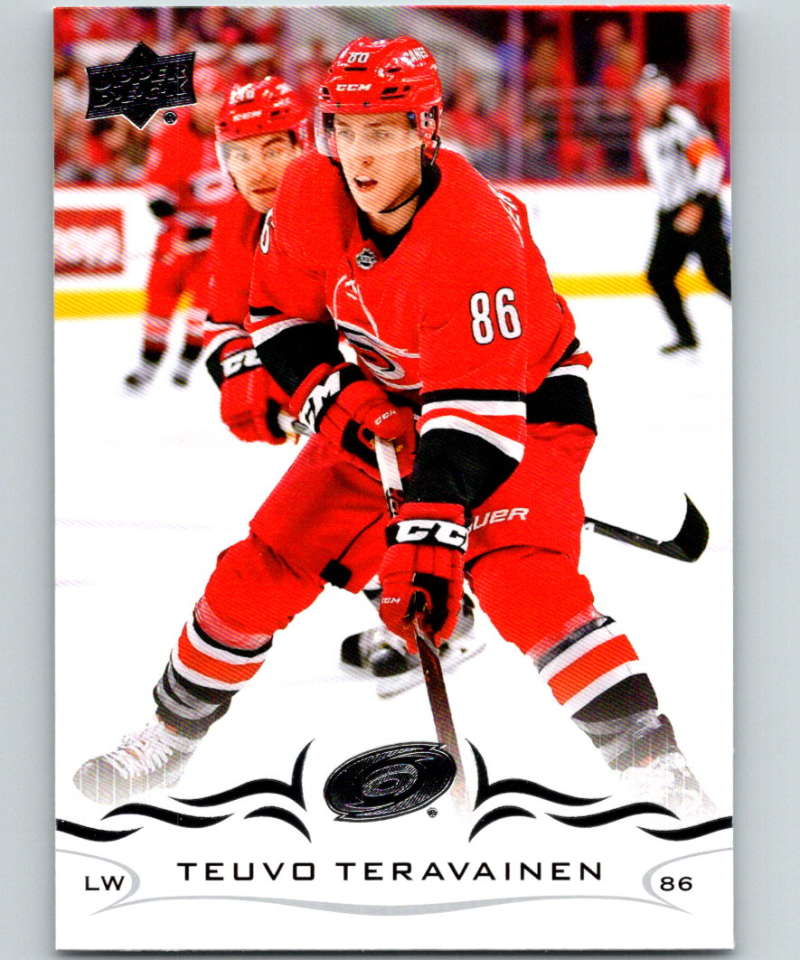 2018-19 Upper Deck #287 Teuvo Teravainen Mint Carolina Hurricanes  Image 1