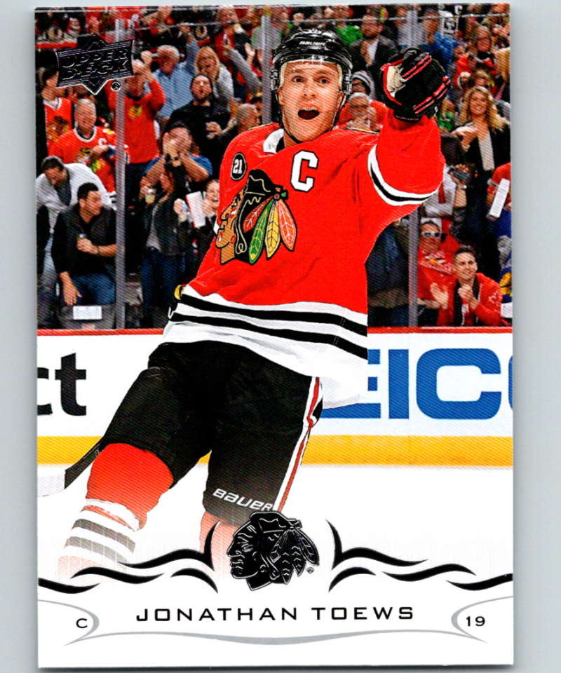 2018-19 Upper Deck #293 Jonathan Toews Mint Chicago Blackhawks