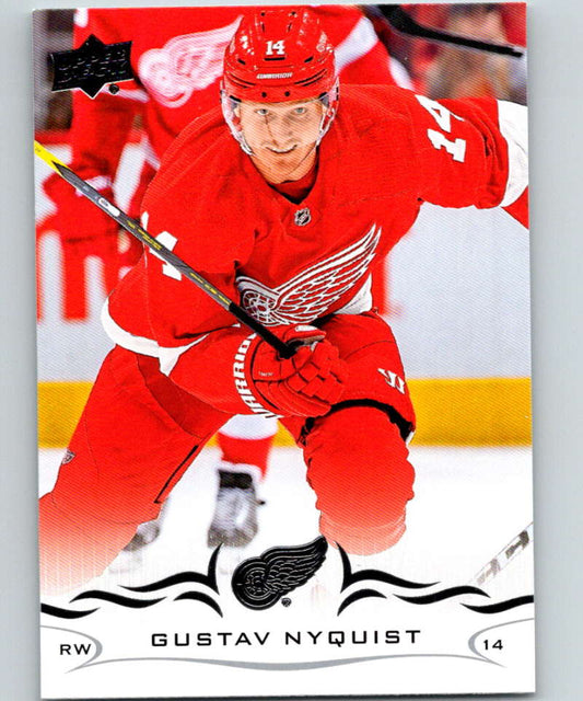 2018-19 Upper Deck #320 Gustav Nyquist Mint Detroit Red Wings  Image 1