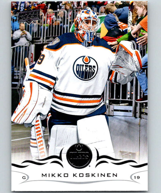 2018-19 Upper Deck #325 Mikko Koskinen Mint Edmonton Oilers