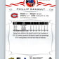 2018-19 Upper Deck #347 Phillip Danault Mint Montreal Canadiens