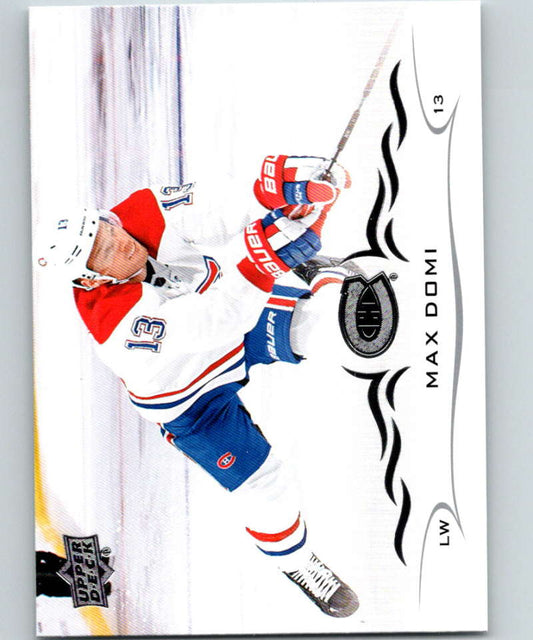 2018-19 Upper Deck #348 Max Domi Mint Montreal Canadiens  Image 1