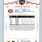 2018-19 Upper Deck #350 Tomas Tatar Mint Montreal Canadiens