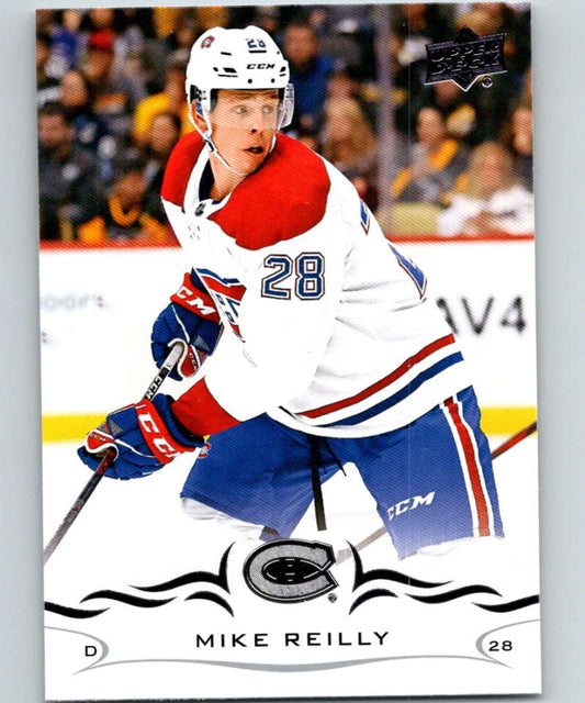 2018-19 Upper Deck #351 Mike Reilly Mint Montreal Canadiens