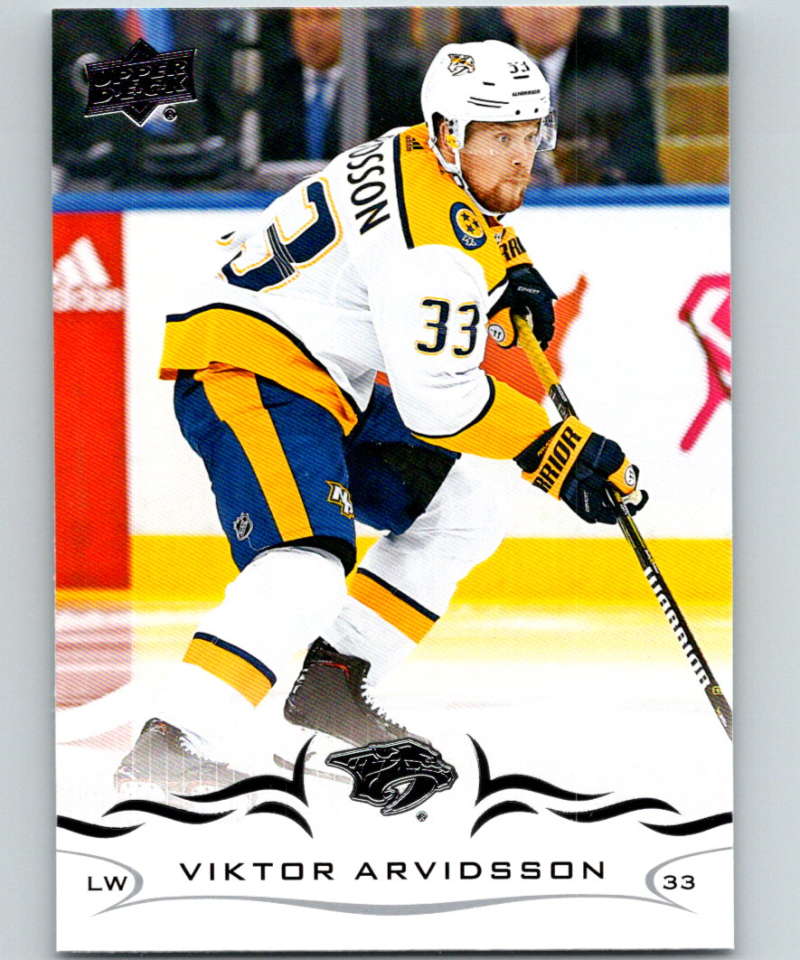 2018-19 Upper Deck #357 Viktor Arvidsson Mint Nashville Predators  Image 1