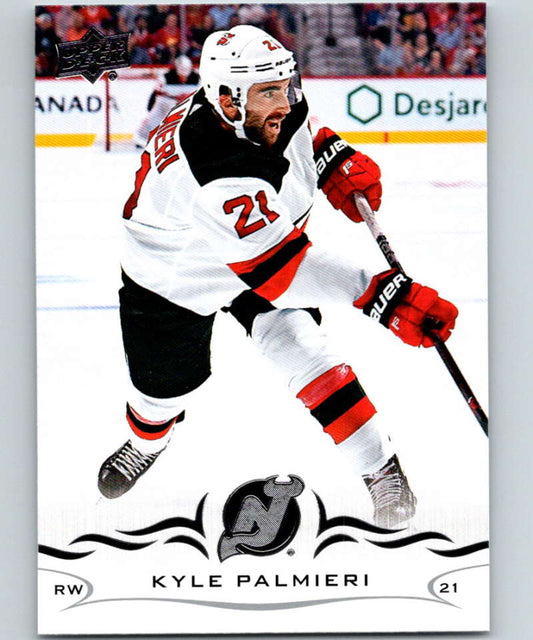 2018-19 Upper Deck #359 Kyle Palmieri Mint New Jersey Devils  Image 1