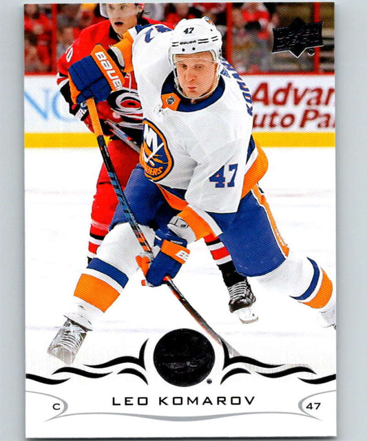 2018-19 Upper Deck #368 Leo Komarov Mint New York Islanders  Image 1