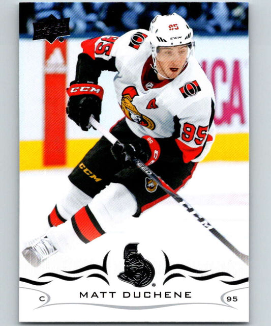 2018-19 Upper Deck #383 Matt Duchene Mint Ottawa Senators  Image 1