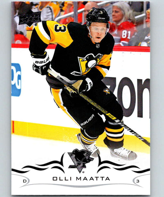2018-19 Upper Deck #395 Olli Maatta Mint Pittsburgh Penguins  Image 1