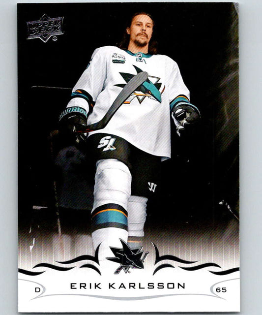 2018-19 Upper Deck #398 Erik Karlsson Mint San Jose Sharks  Image 1