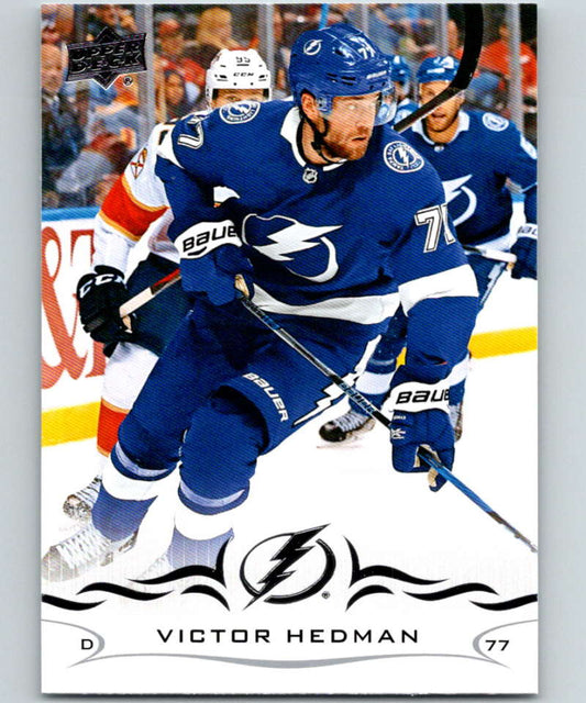 2018-19 Upper Deck #413 Victor Hedman Mint Tampa Bay Lightning