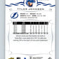 2018-19 Upper Deck #414 Tyler Johnson Mint Tampa Bay Lightning  Image 2