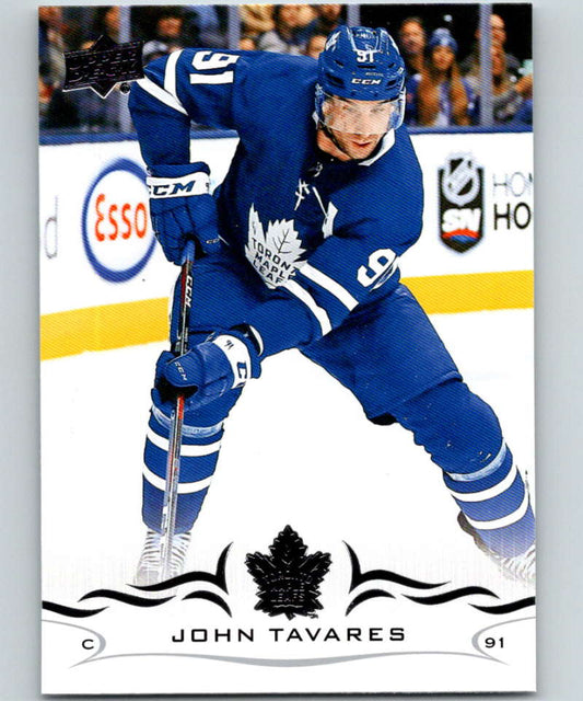 2018-19 Upper Deck #419 John Tavares Mint Toronto Maple Leafs