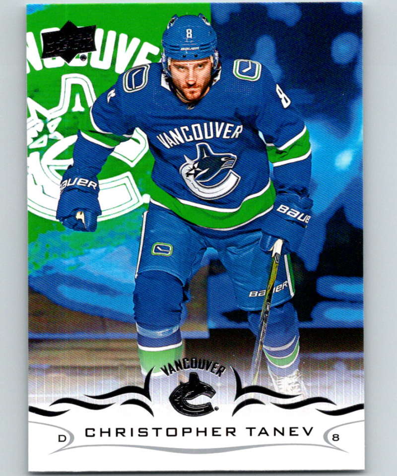2018-19 Upper Deck #428 Christopher Tanev Mint Vancouver Canucks  Image 1
