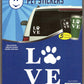 Love Pet Stickers Perfect Cut Decal/Sticker 6" x 8" Sheet  Image 1