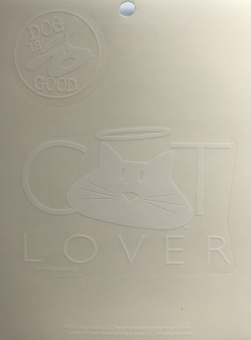 Cat Lover Stickers Perfect Cut Decal/Sticker 6" x 8" Sheet  Image 2