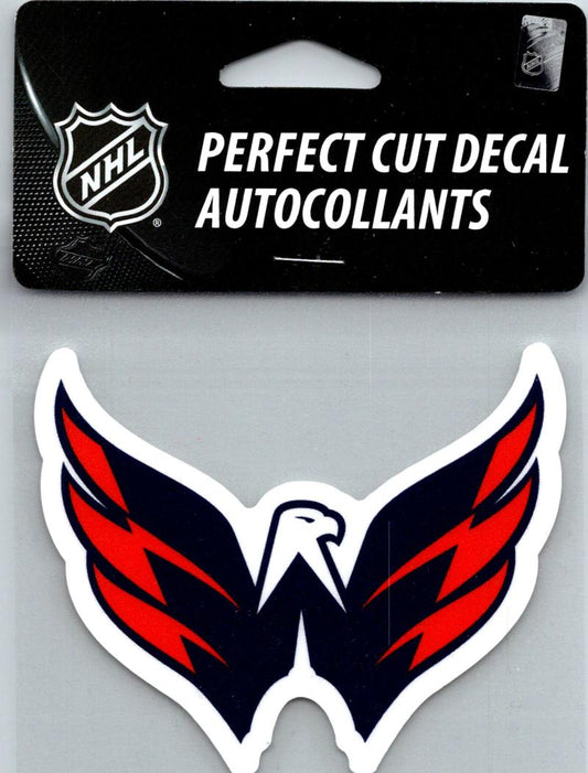 (HCW) Washington Capitals Eagle Perfect Cut Color 4"x4" NHL Licensed Decal Sticker Image 1