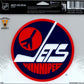 Winnipeg Jets Vintage Multi-Use Decal Sticker 5"x6"  Clear Back