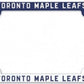 Toronto Maple Leafs NHL Plastic Full Colour License Plate Frame 6"x12"