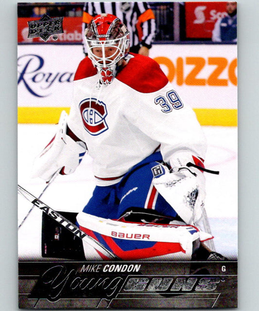 2015-16 Upper Deck #239 Mike Condon Young Guns YG RC Rookie Y861 Image 1