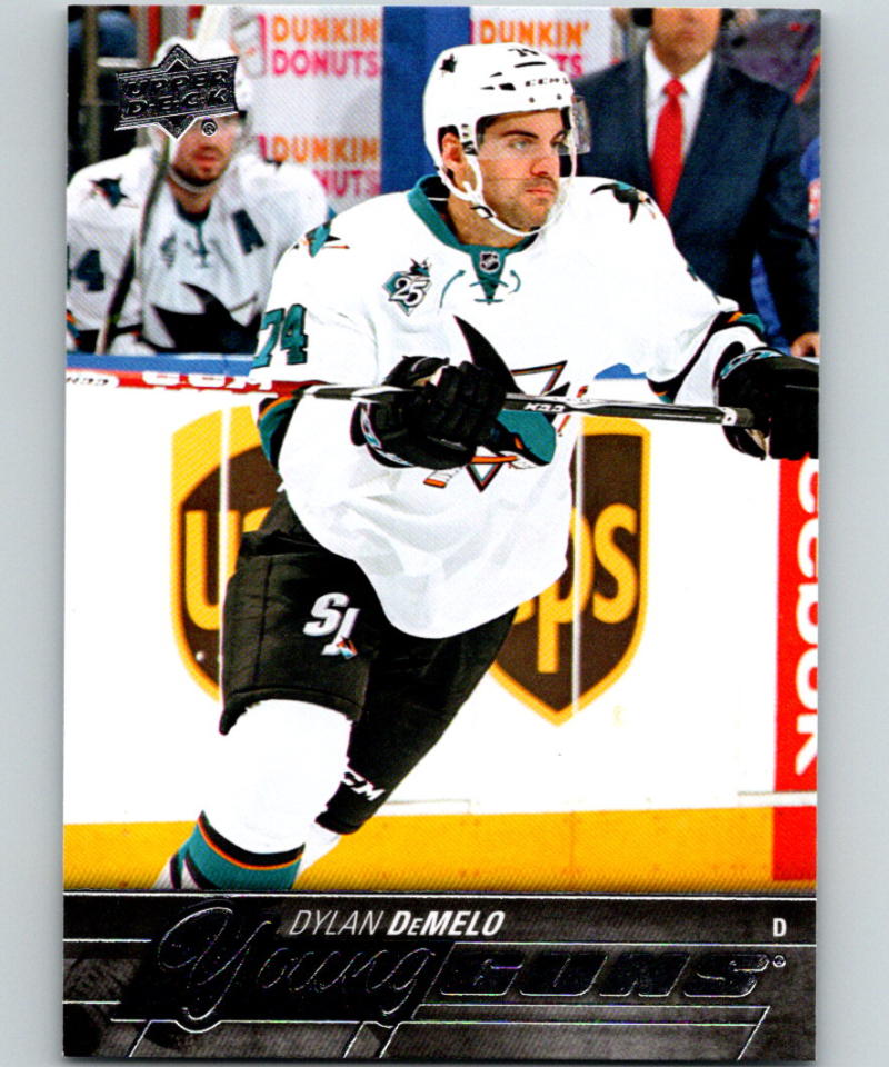2015-16 Upper Deck #467 Dylan DeMelo Young Guns YG RC Rookie Y861 Image 1