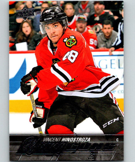2015-16 Upper Deck #477 Vincent Hinostroza Young Guns YG RC Rookie Y861 Image 1