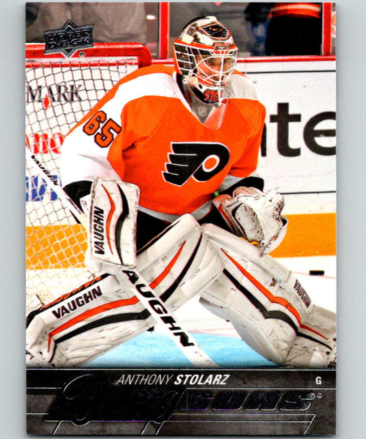 2015-16 Upper Deck #488 Anthony Stolarz Young Guns YG RC Rookie Y861 Image 1