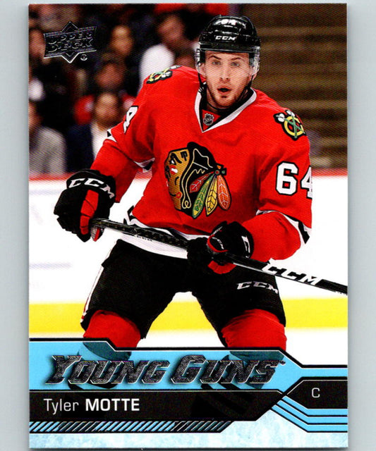 2016-17 Upper Deck #216 Tyler Motte Young Guns MINT RC Rookie Y861 Image 1