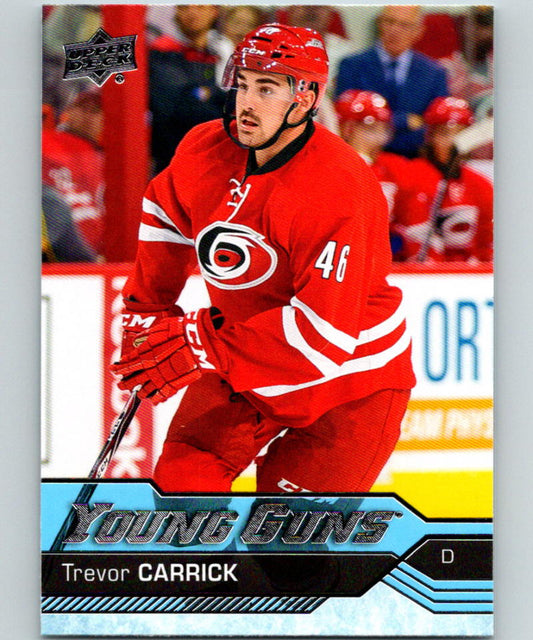2016-17 Upper Deck #230 Trevor Carrick Young Guns MINT RC Rookie Y861 Image 1