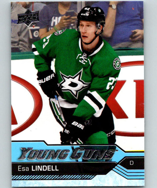 2016-17 Upper Deck #237 Esa Lindell Young Guns MINT RC Rookie Y861 Image 1