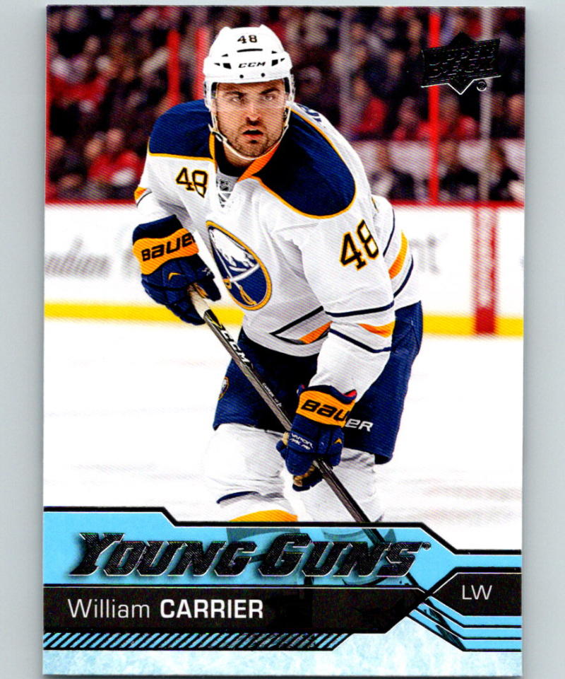 2016-17 Upper Deck #454 William Carrier Young Guns MINT RC Rookie Y861 Image 1