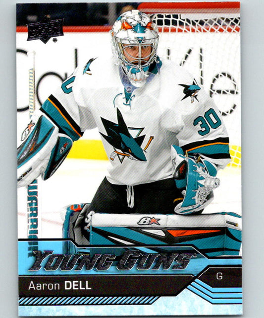 2016-17 Upper Deck #478 Aaron Dell Young Guns MINT RC Rookie Y861 Image 1