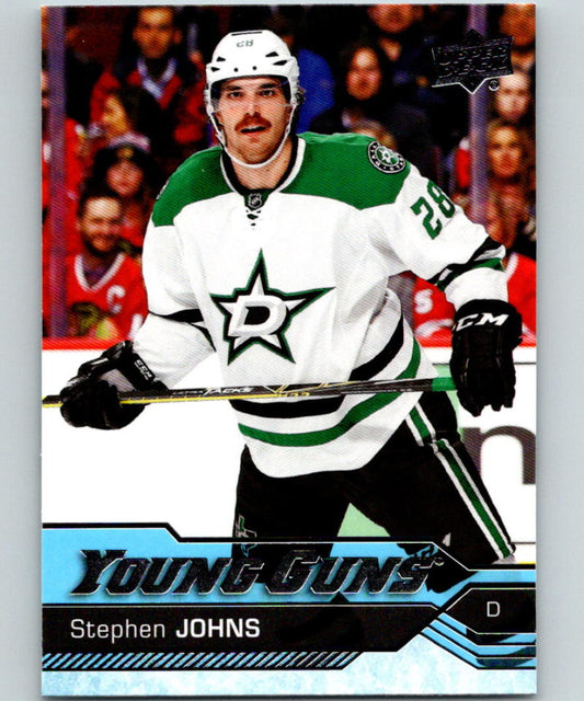 2016-17 Upper Deck #481 Stephen Johns Young Guns MINT RC Rookie Y861 Image 1